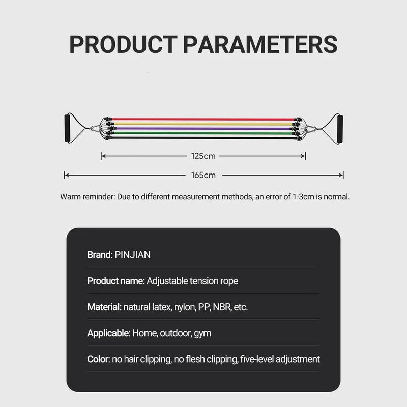 Kit de Bandas de Resistência Multifuncional